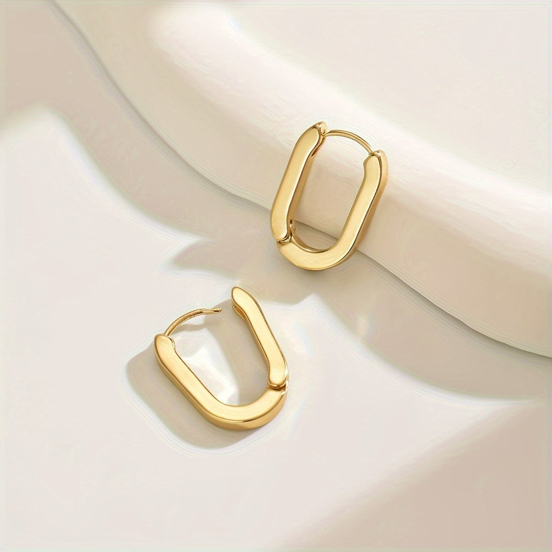 Elle™ | Orecchini Eleganti a Cerchio Geometrici