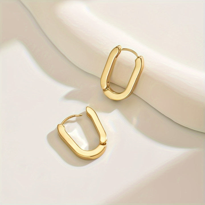 Elle™ | Orecchini Eleganti a Cerchio Geometrici