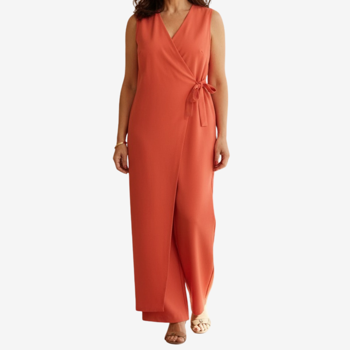 Lynor | Elegante tuta con scollo a V