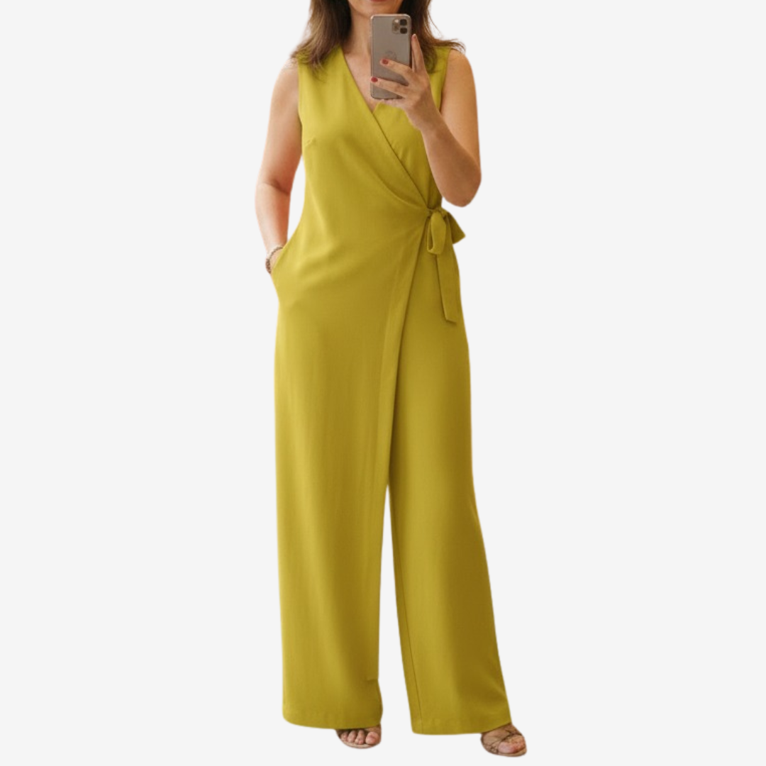 Lynor | Elegante tuta con scollo a V