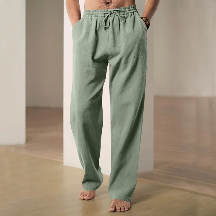 Pantaloni in lino Ibiza