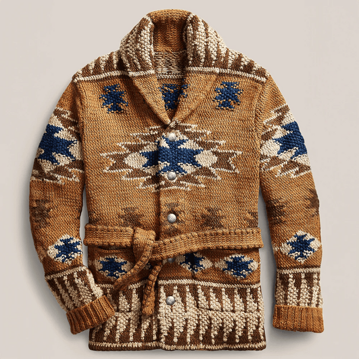 Cardigan elegante in jacquard