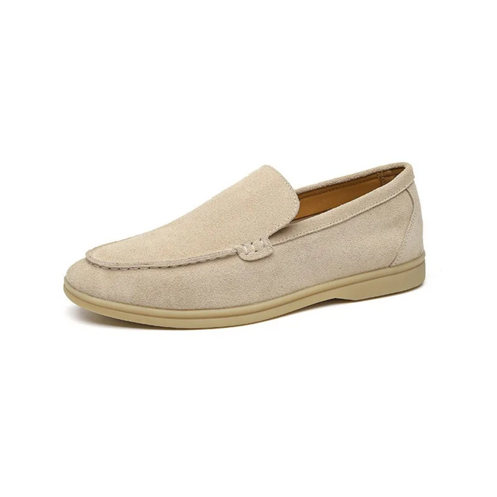 Mocassini in pelle scamosciata premium