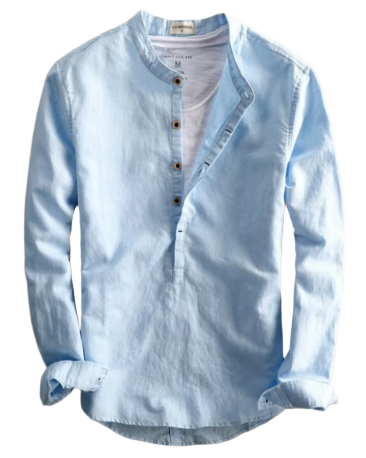 Camicia in lino premium