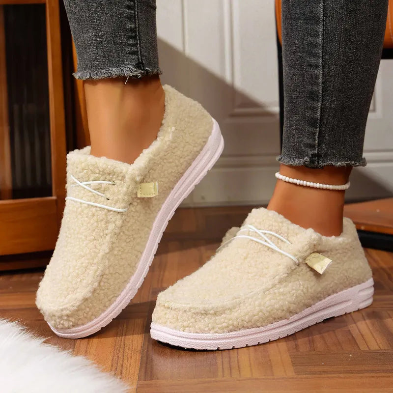 Luna – Pantofole Teddy Calde e Confortevoli