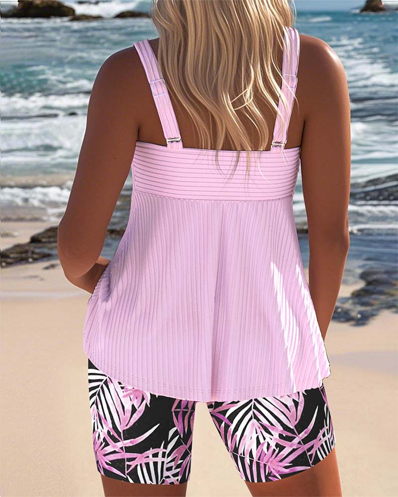 Laluna® | Set Tankini colorato