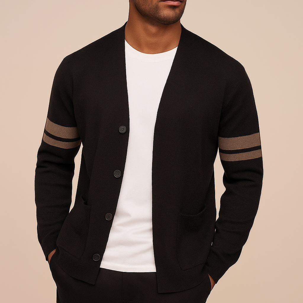 Cardigan da uomo elegante