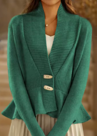 Anna | Cardigan Morbido dal Gusto Retrò