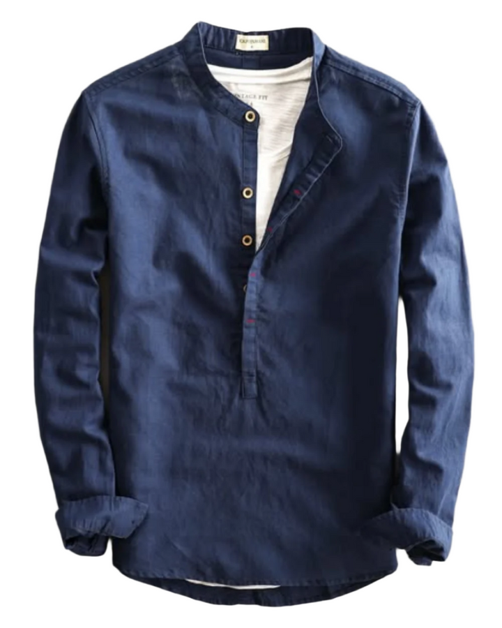 Camicia in lino premium