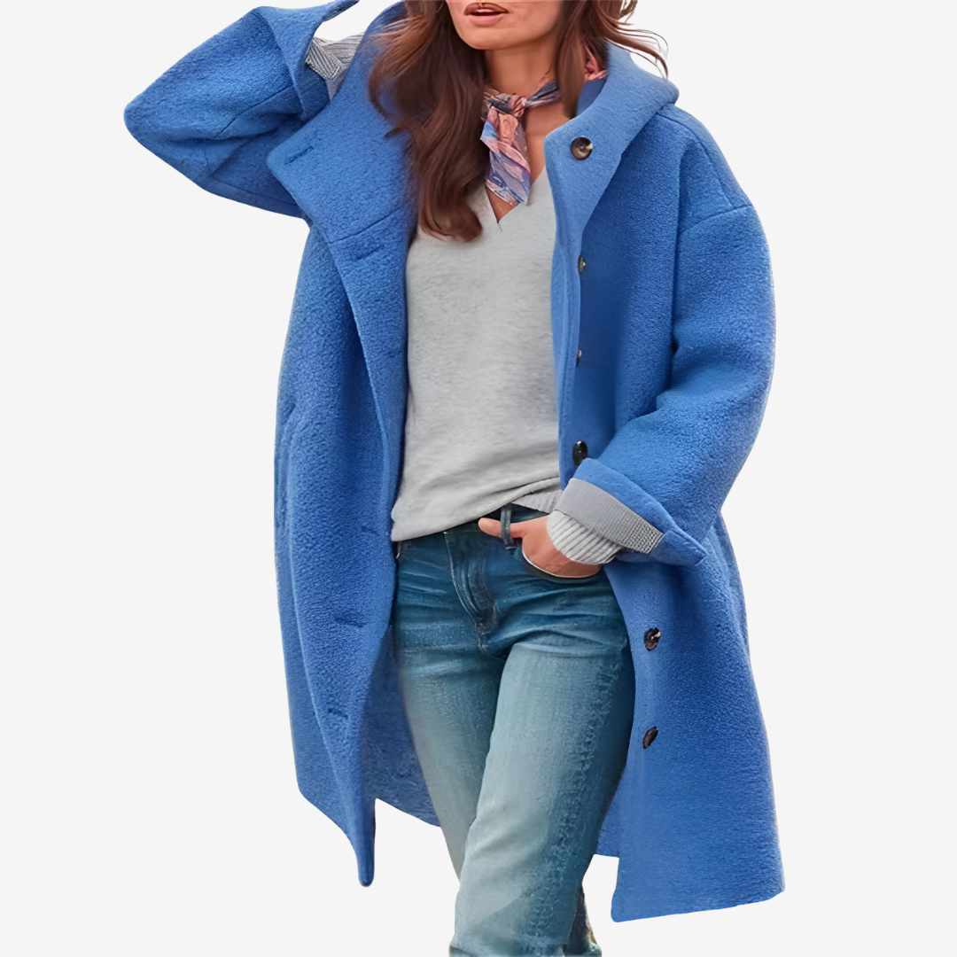 Hana™ Elegante cappotto lungo