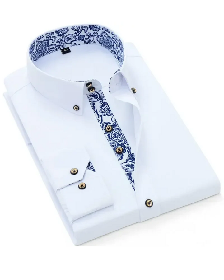 Givalli - Camicia classica in cotone