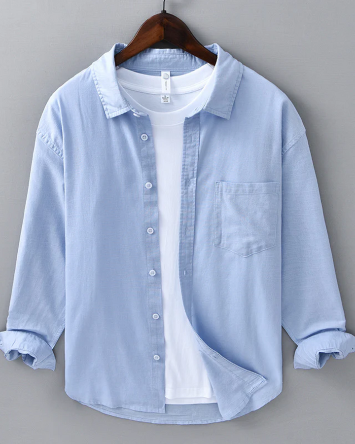 Camicia in lino Doha