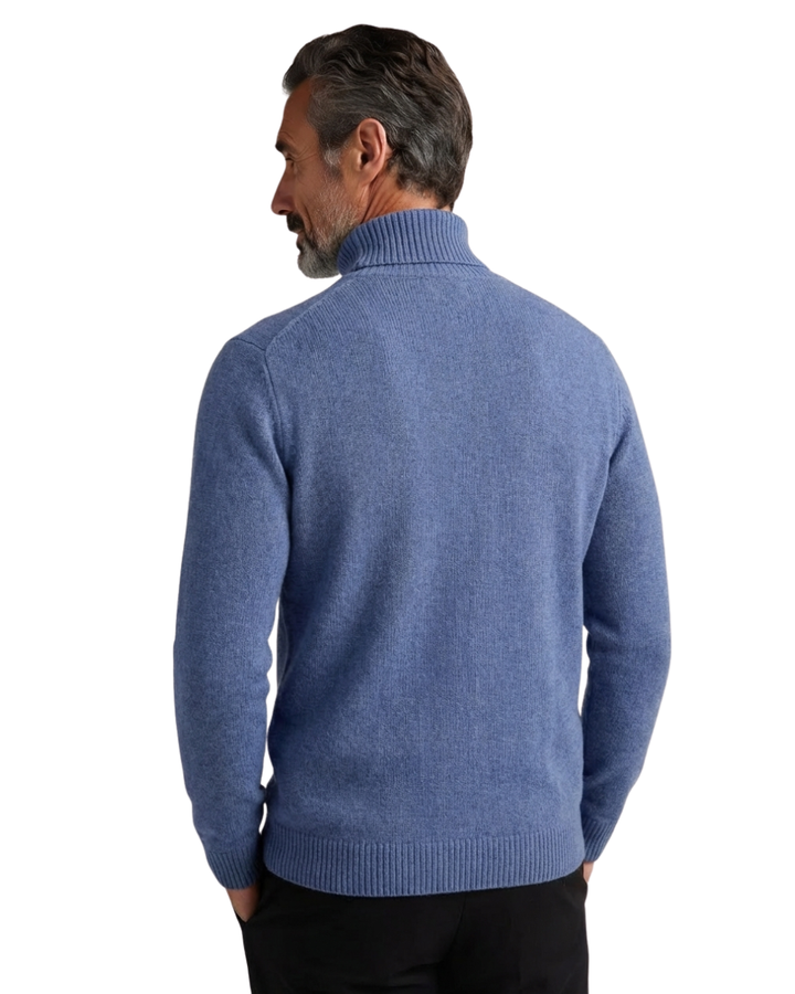 Maglione a collo alto in lana Portofino