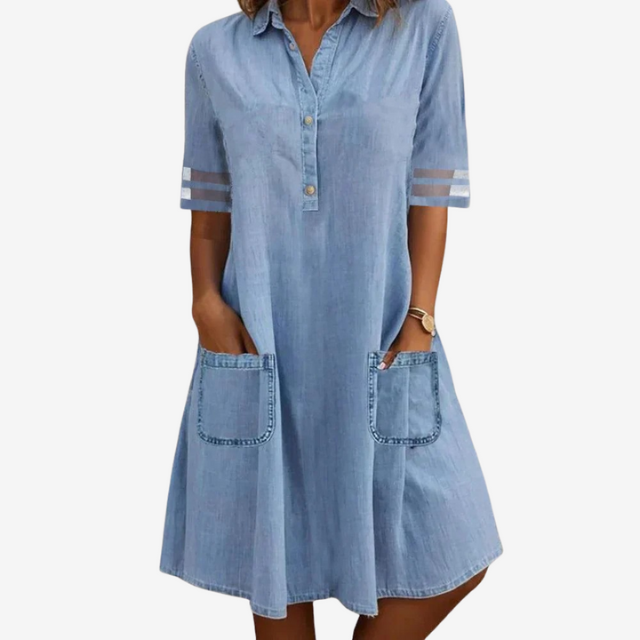 Ysée Abito casual indaco