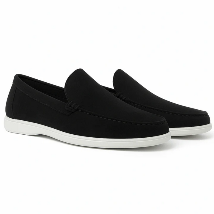 Mocassini casual in pelle scamosciata