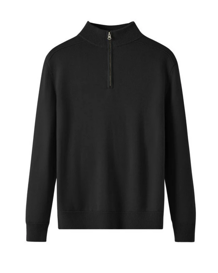 Maglione con zip in lana merino Capri