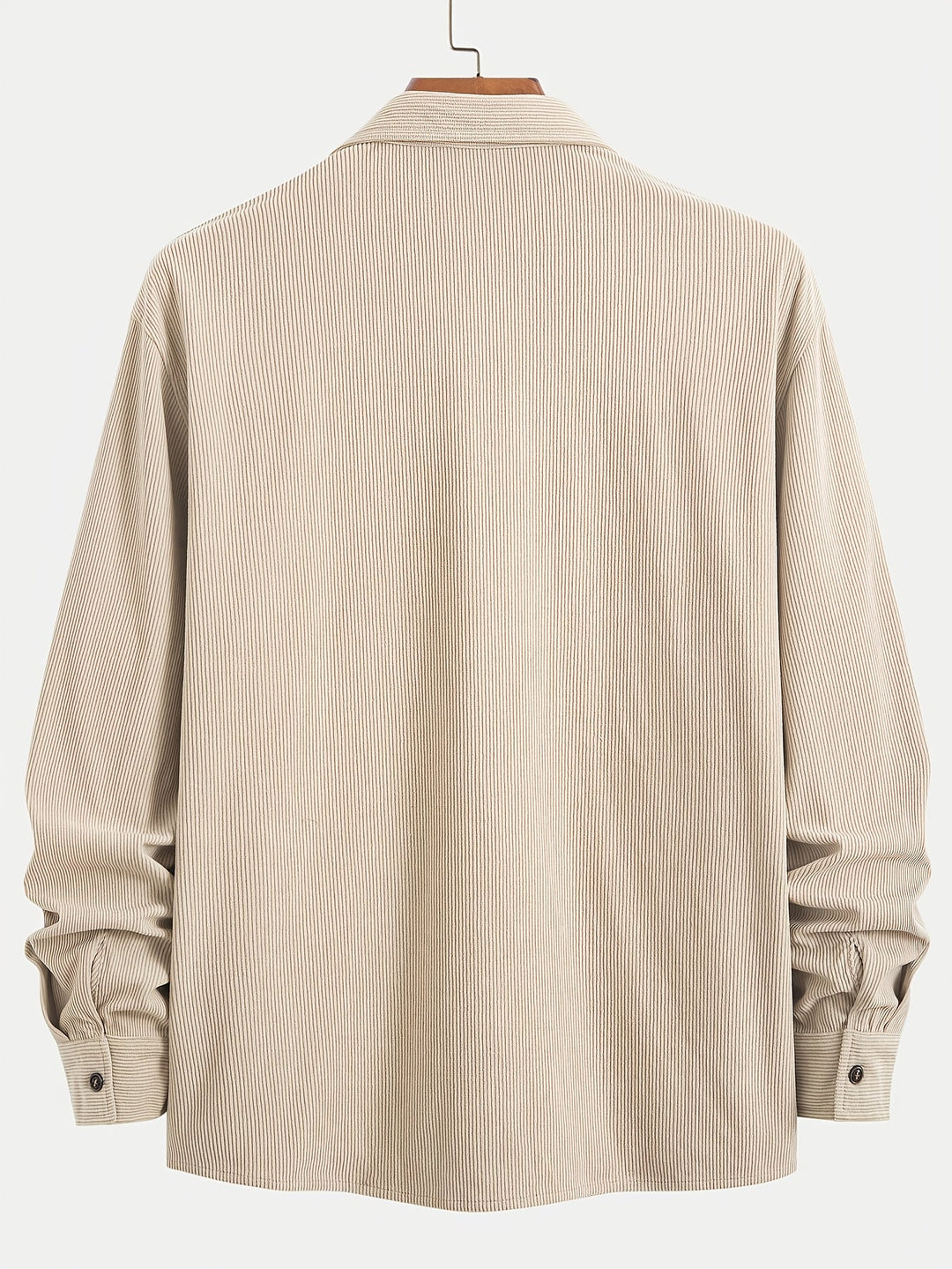 Cardigan casual in velluto a coste