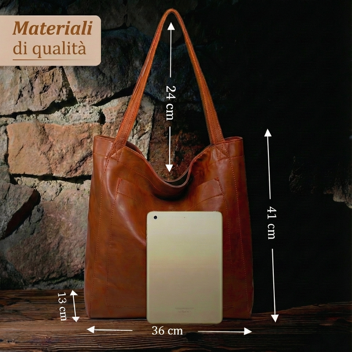 Lorena™ | Borsa in Pelle Moderna ed Elegante