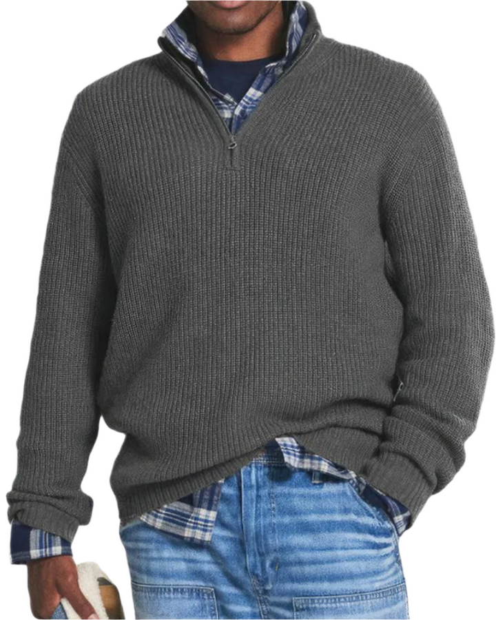 Maglione con zip Diego