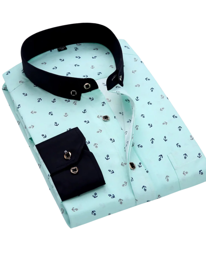 Givalli - Camicia con stampa nautica