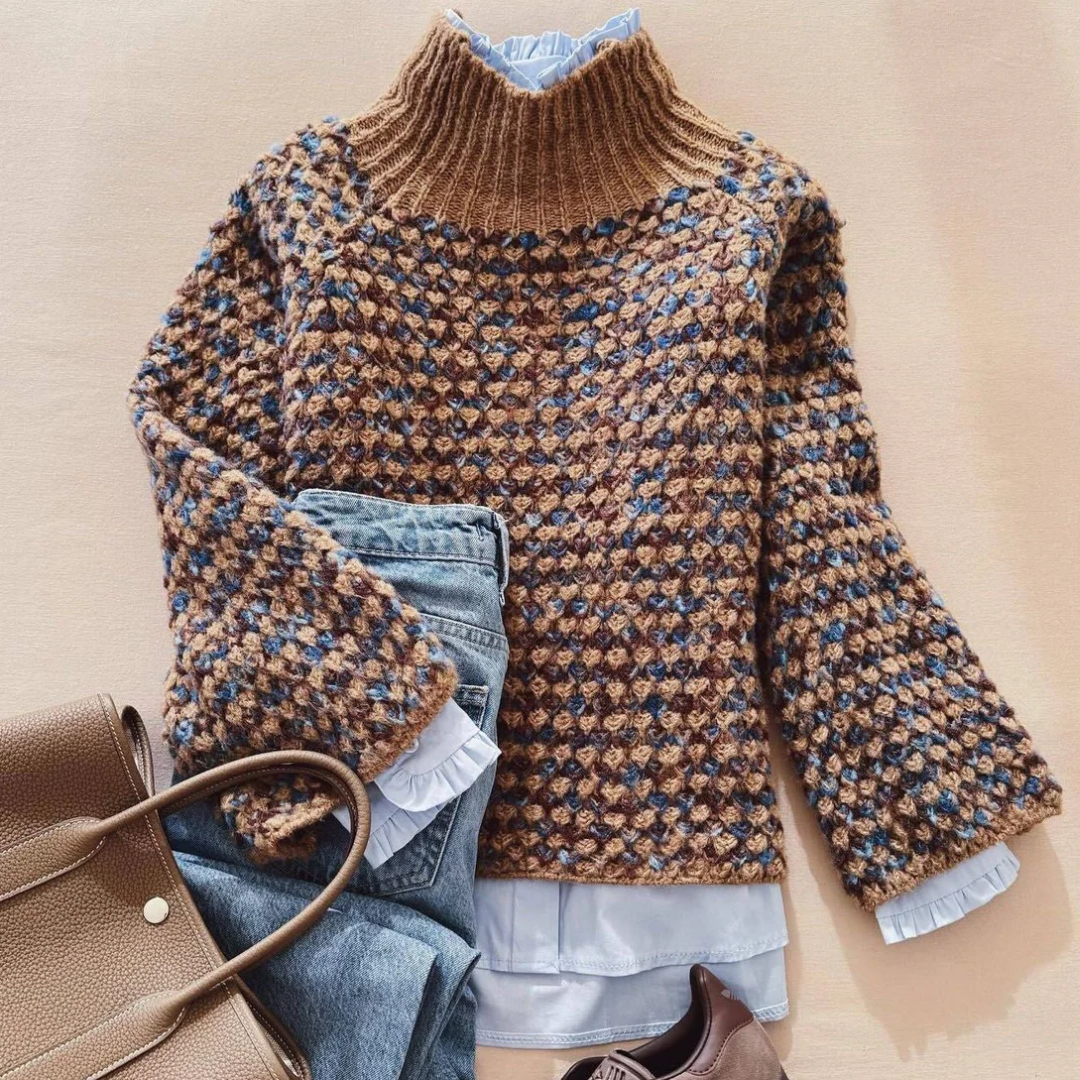 Kathy | Maglia Nordica Heritage in Misto Lana
