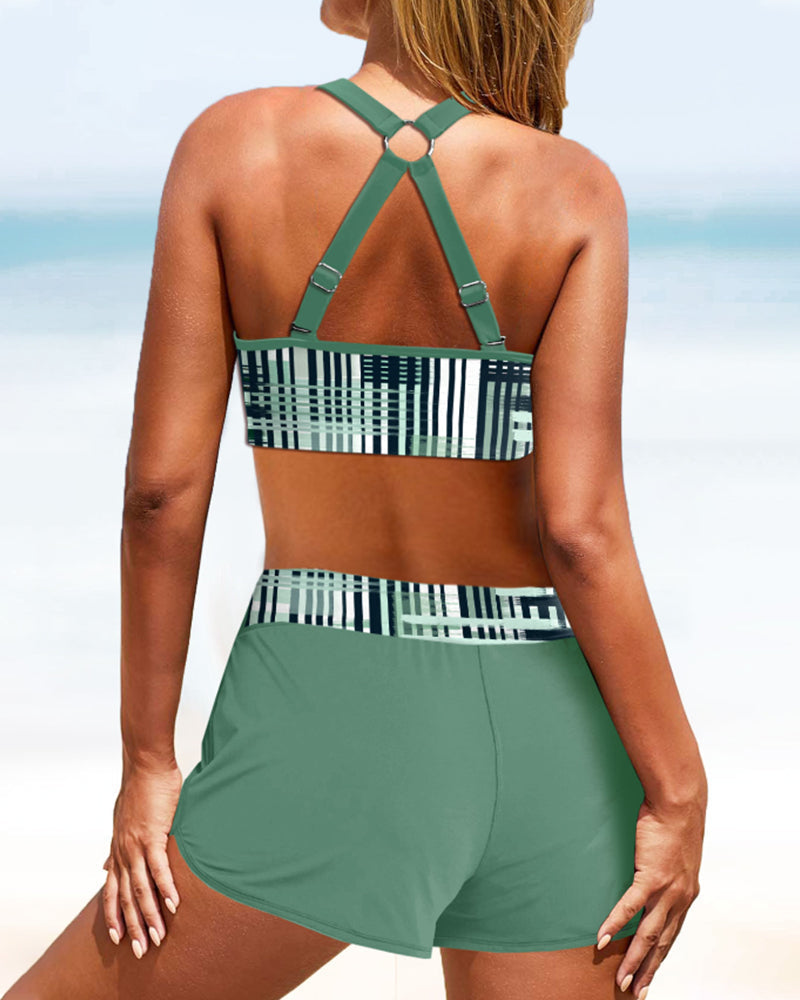 Janette - Bikini Ribbet a vita alta