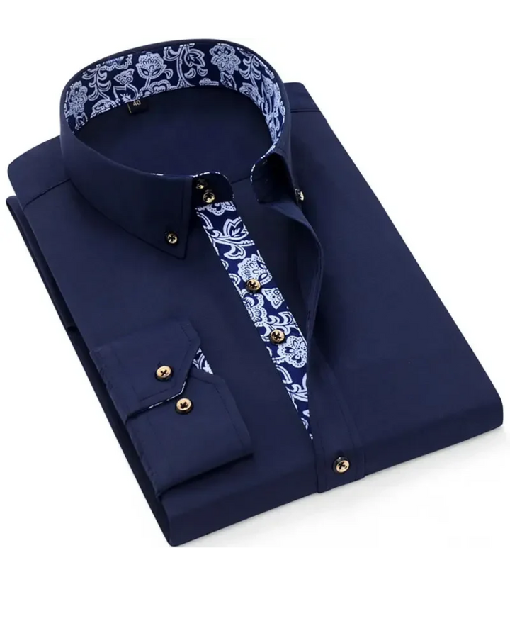 Givalli - Camicia classica in cotone