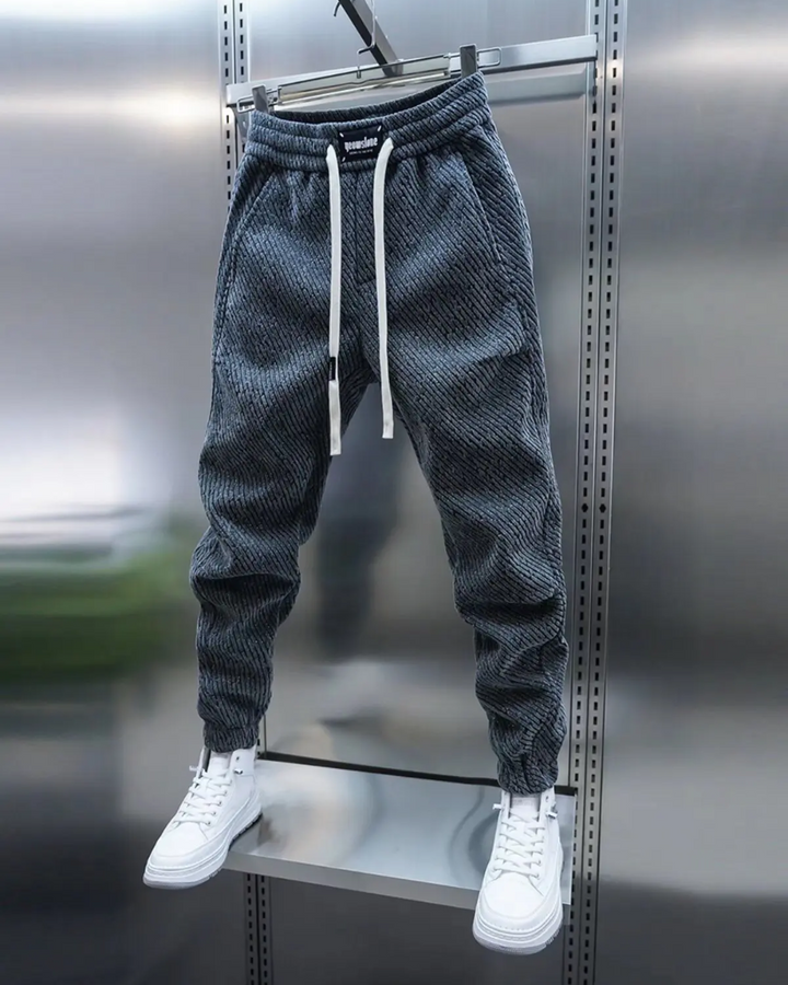 Pantaloni casual con motivo