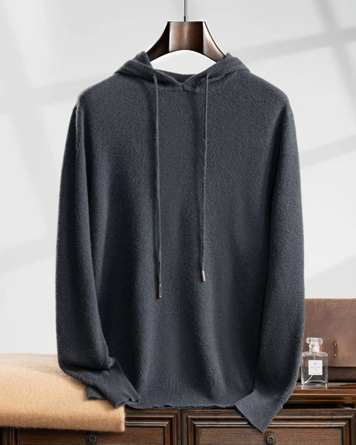 Felpa con cappuccio in cashmere Procida