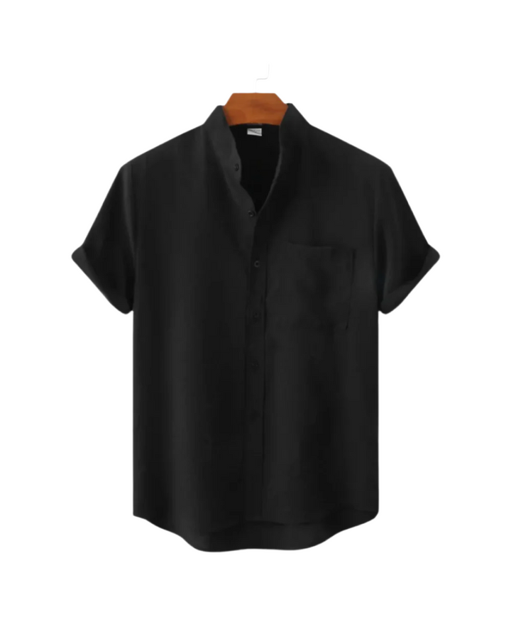 Camicia in lino a maniche corte Venice