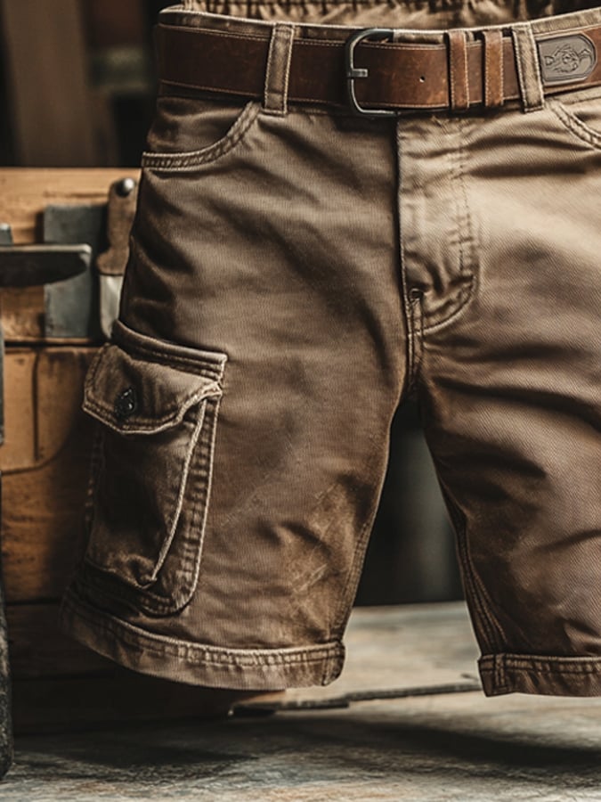 Pantaloncini da lavoro casual