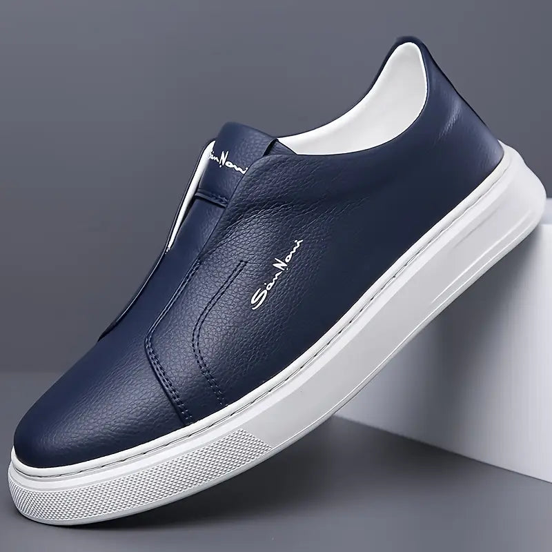 Scarpe slip-on in pelle