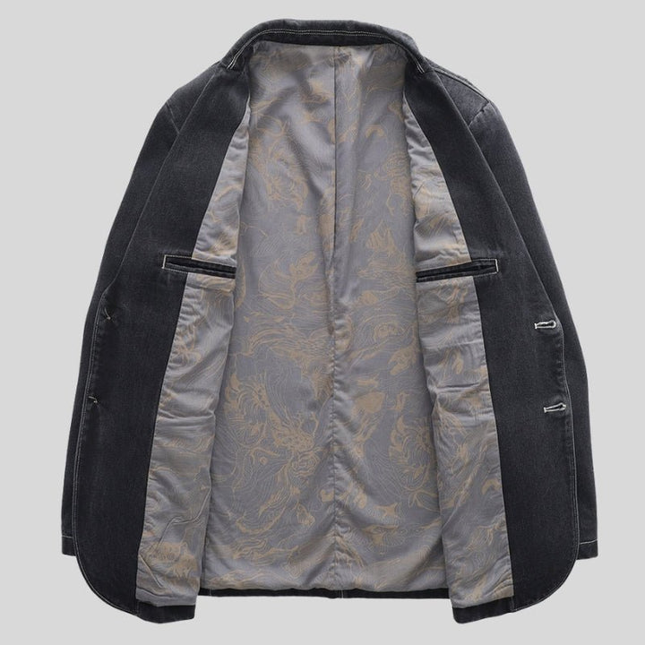 Blazer di cotone chic