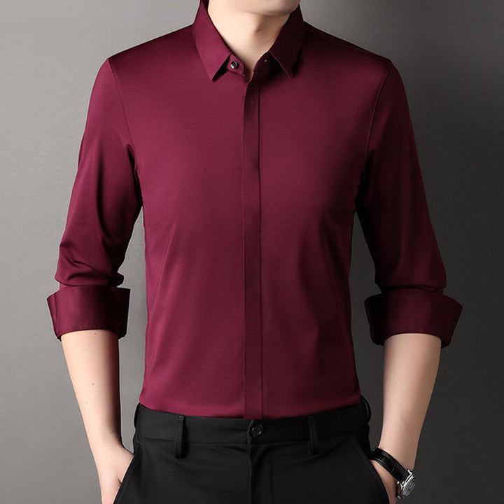 Camicia stretch senza rughe