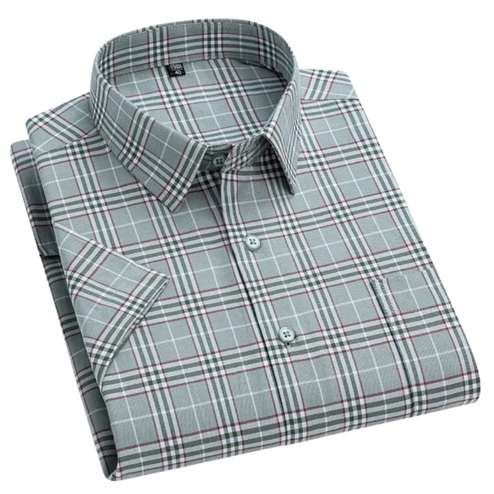 Givalli - Camicia in cotone a maniche corte