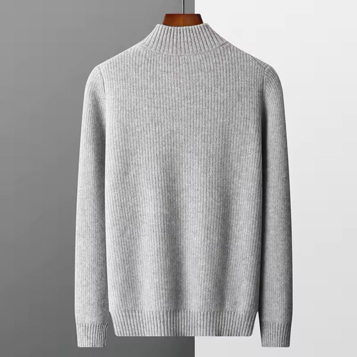 Gilet a coste in cashmere Seychellen