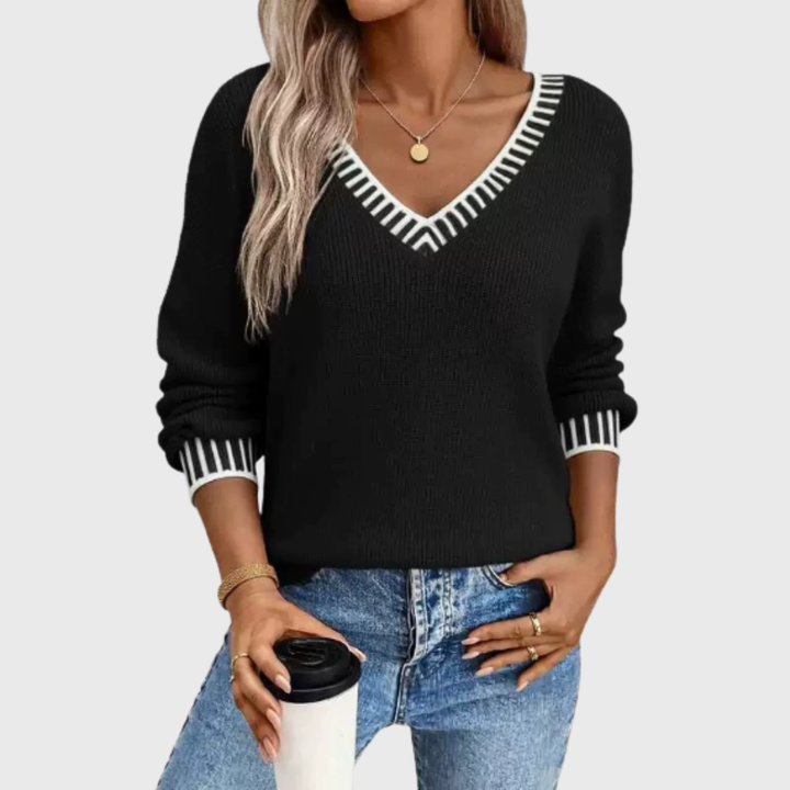 Mara | Maglia Morbida con Scollo a V