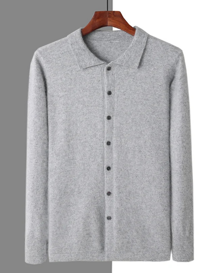 Cardigan con bottoni in cashmere Planeta