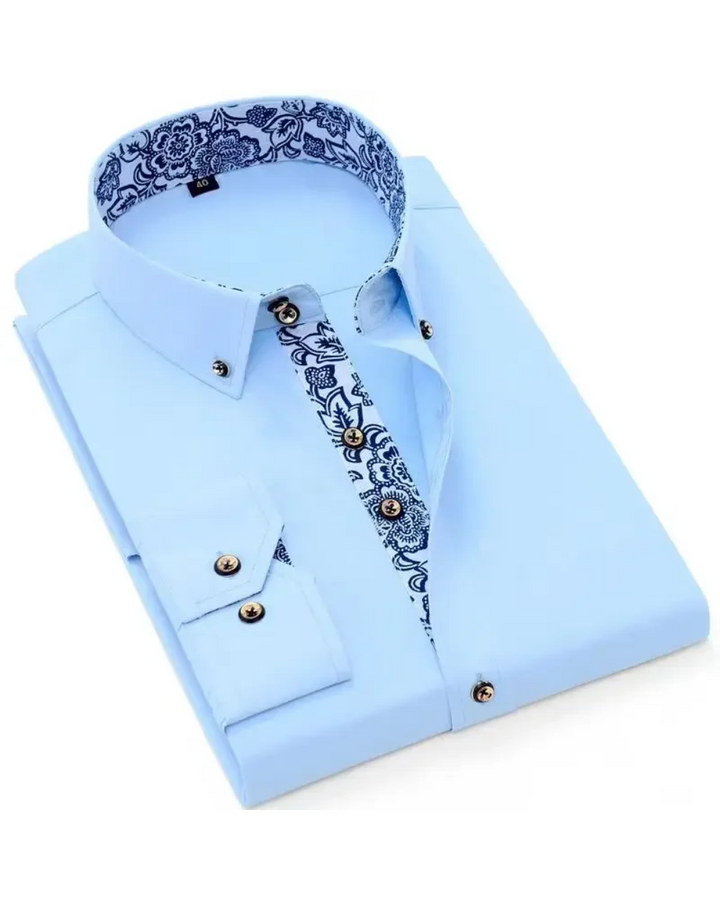 Givalli - Camicia classica in cotone