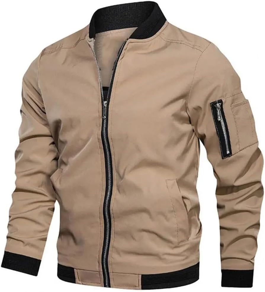 Jules | Giacca bomber metallica elegante