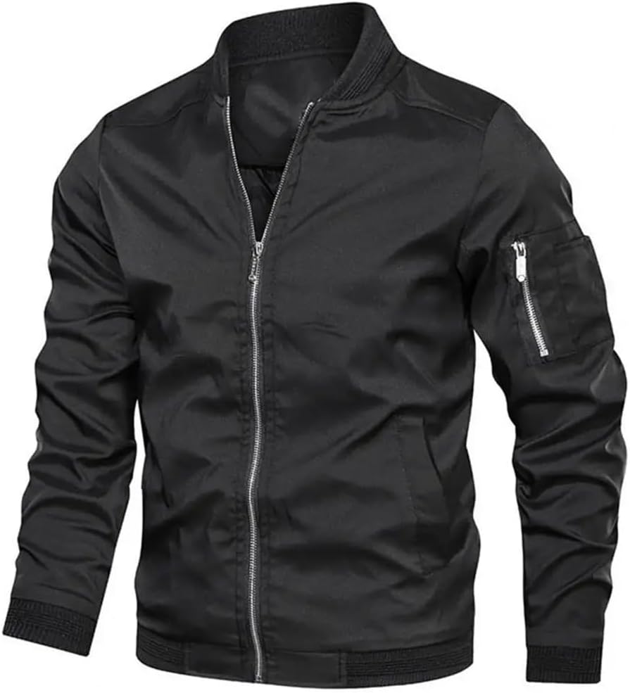 Jules | Giacca bomber metallica elegante