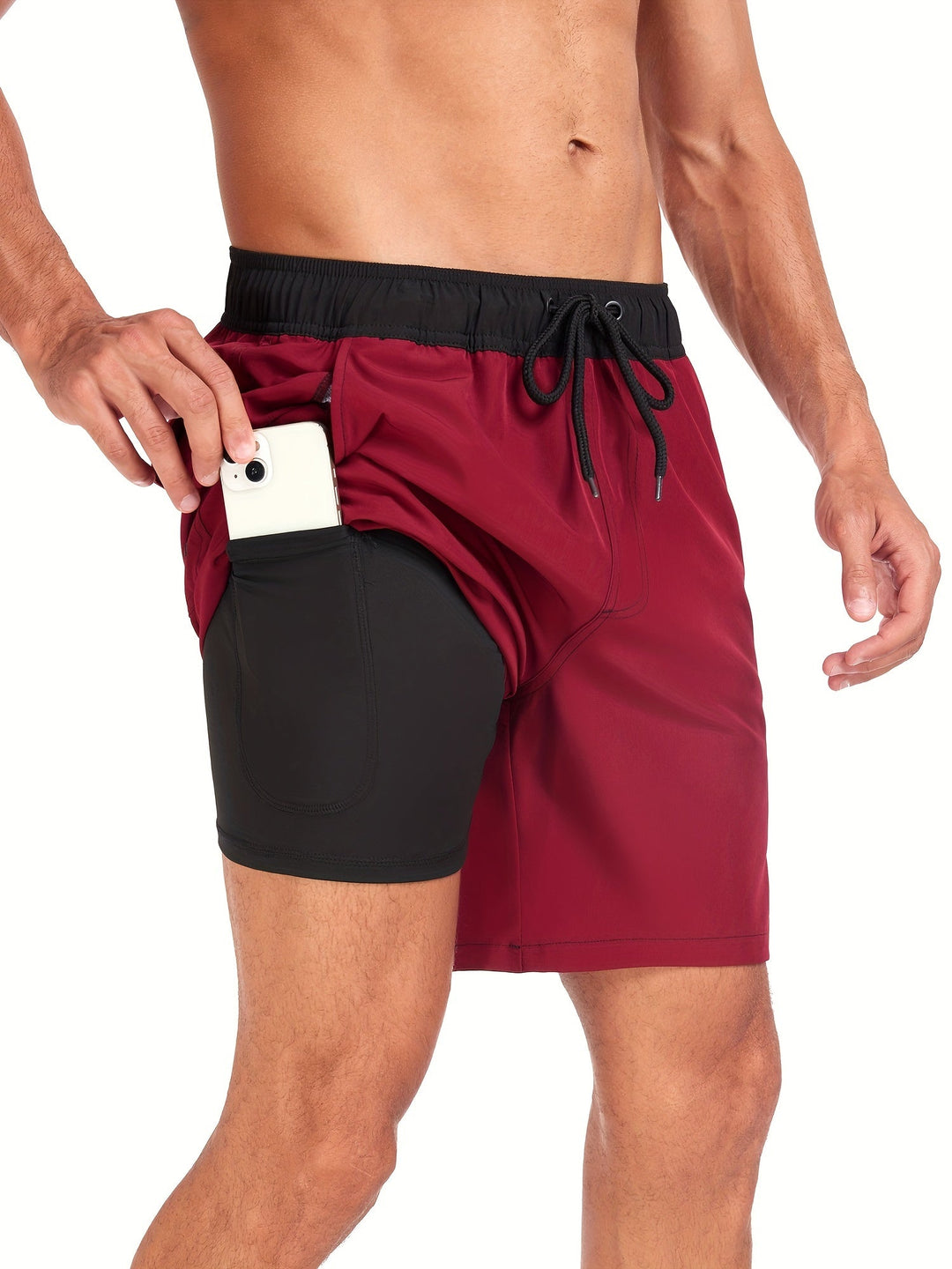 Pantaloncini da bagno con tasche