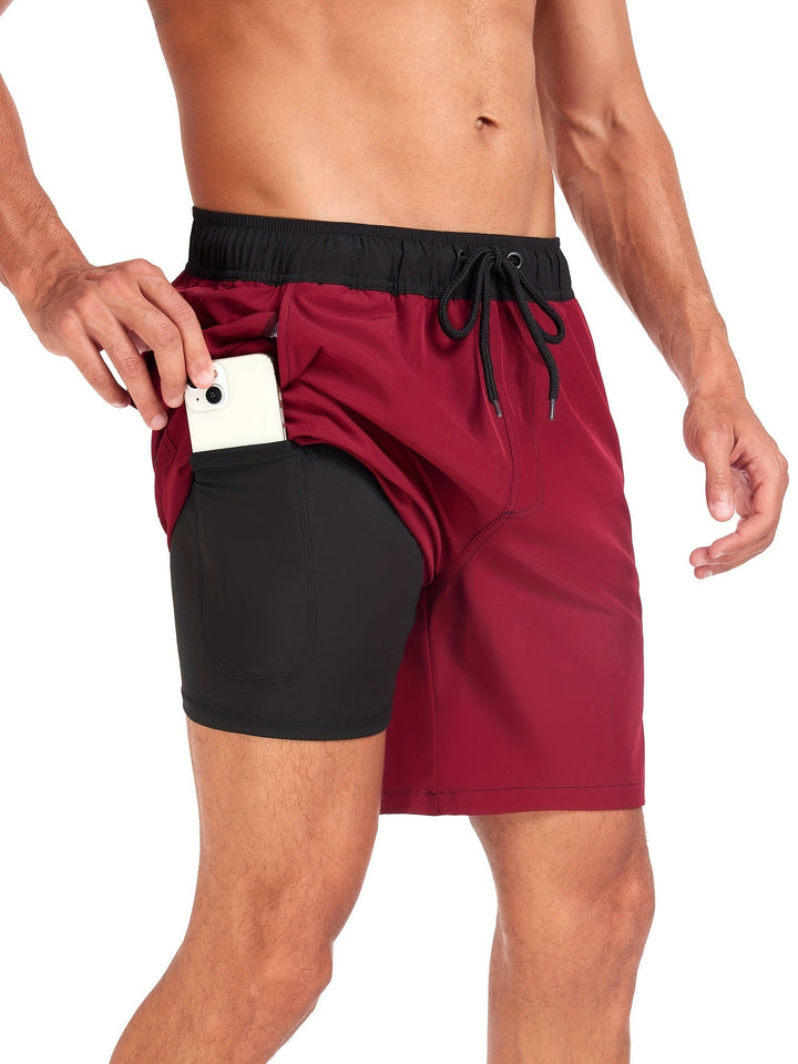 Pantaloncini da bagno con tasche
