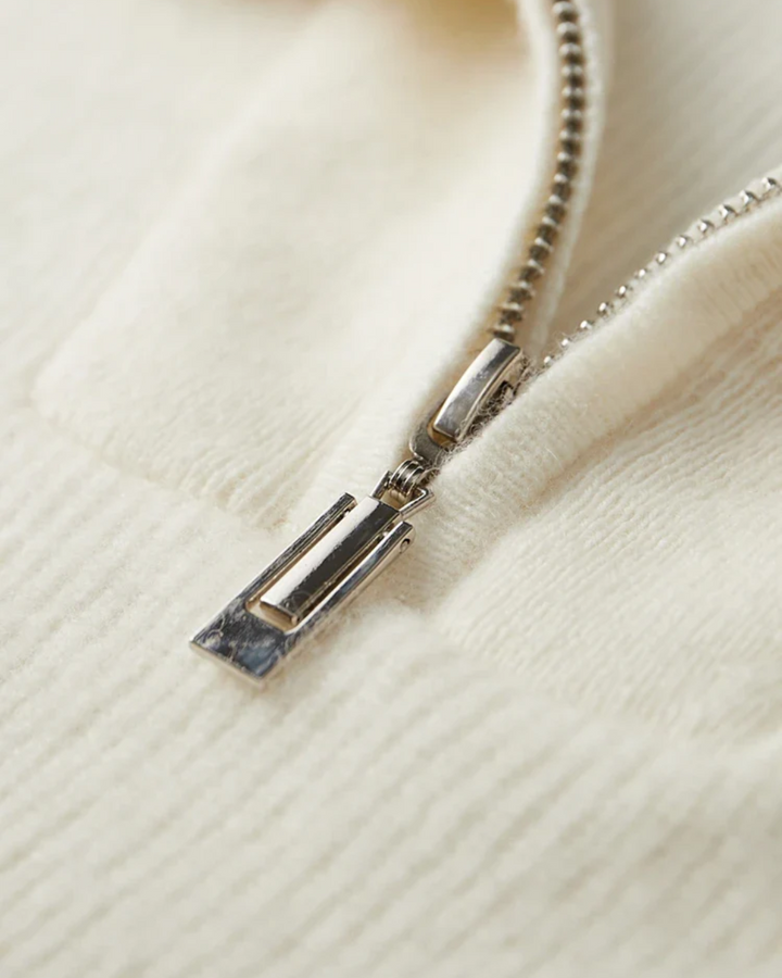 Maglione Portofino Cashmere con mezza zip