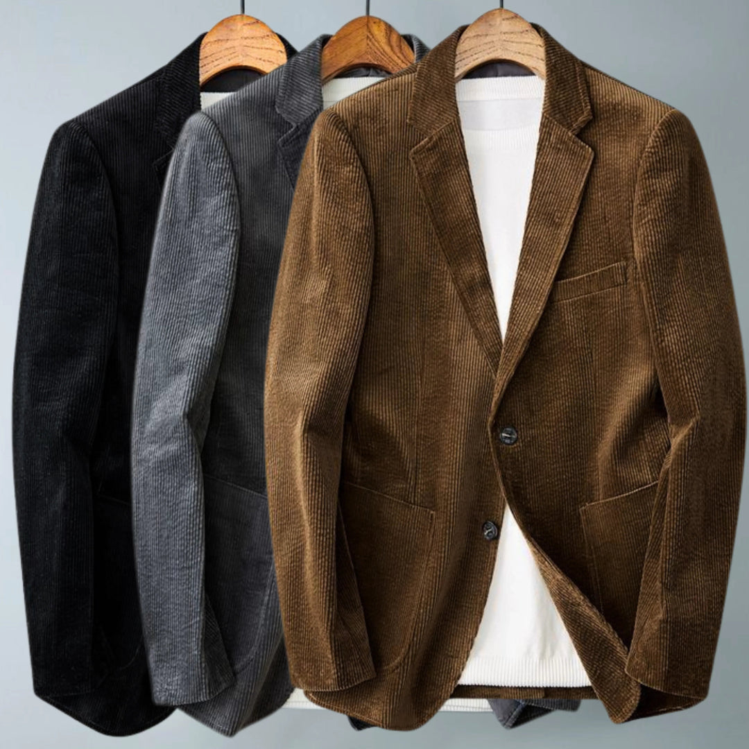 Blazer elegante in velluto a coste