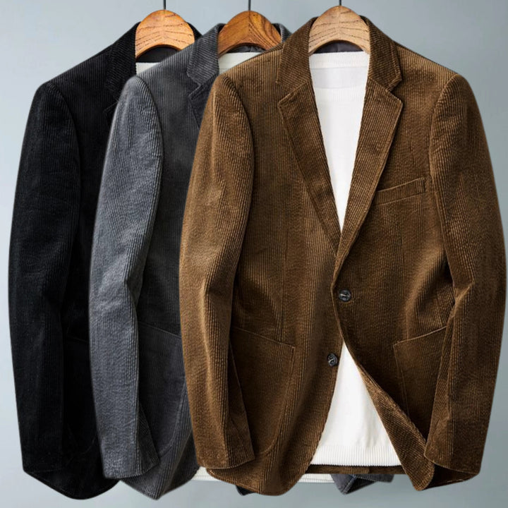 Blazer elegante in velluto a coste
