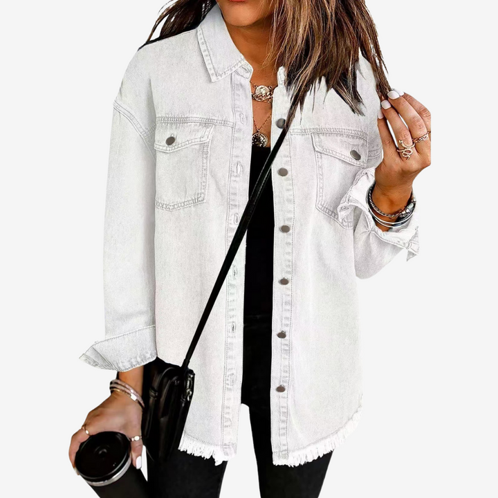 Lucille™ Giacca di jeans oversize