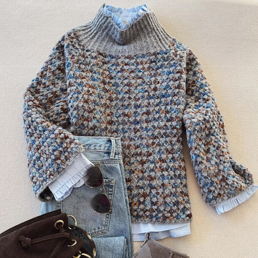 Kathy | Maglia Nordica Heritage in Misto Lana