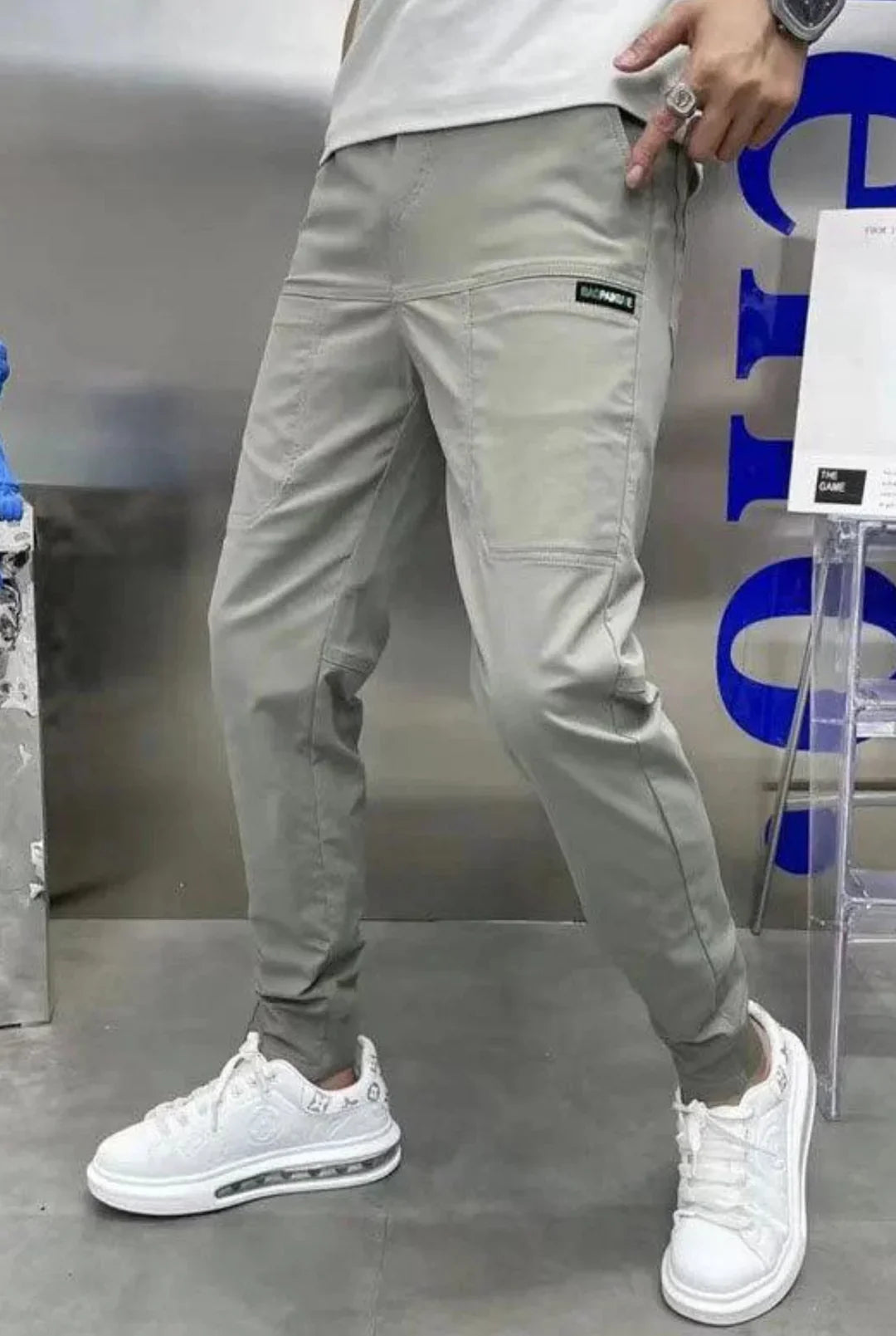 Pantaloni cargo eleganti
