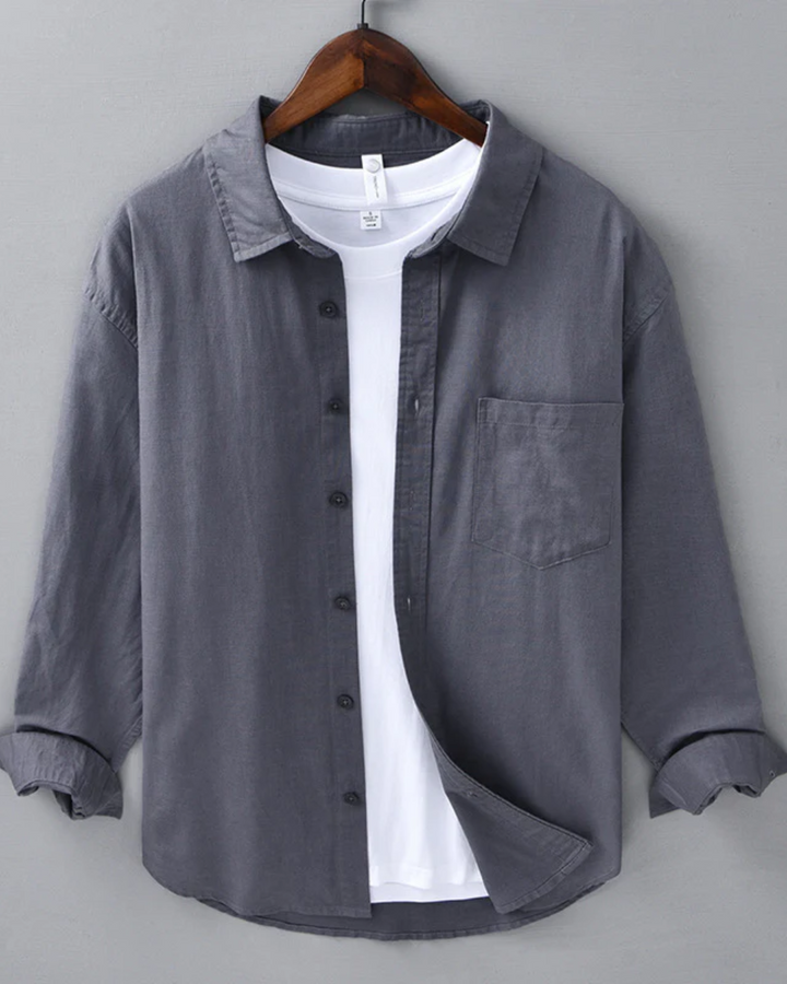 Camicia in lino Doha